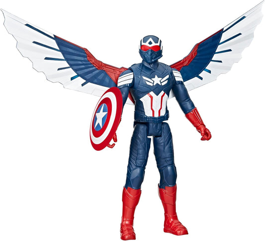 Captain America Brave New World, 12-Inch Deluxe Action Figure, Shield & Accessories