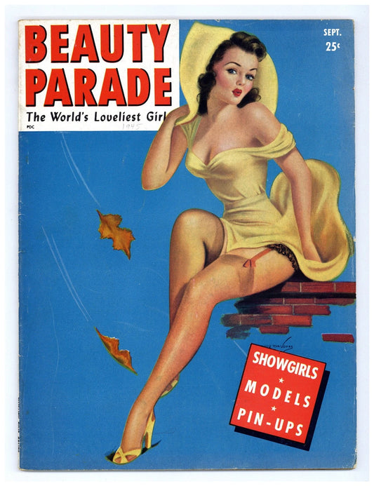 1945 Beauty Parade Magazine Vol. 4 #5 -  BigGreenBear.com Magazine 39.99 USD Big Green Bear