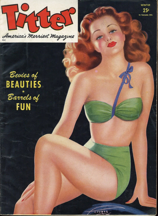 1944 Titter America's Merriest Magazine Vol. 2 #1 -  BigGreenBear.com Magazine 39.99 USD Big Green Bear