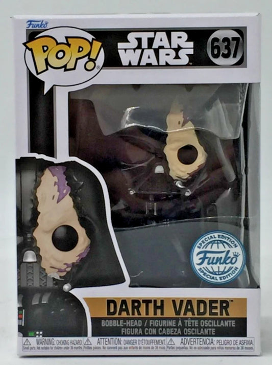 Funko Pop! Star Wars Darth Vader #637 Funko Special Edition With Pop Protector -  BigGreenBear.com FUNKO POP 39.99 USD Big Green Bear