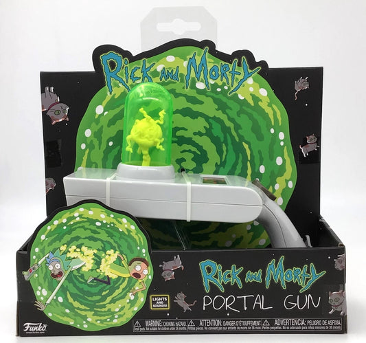 Funko Rick and Morty Portal Gun Light-up with Sound -  BigGreenBear.com FUNKO POP 29.99 USD Big Green Bear