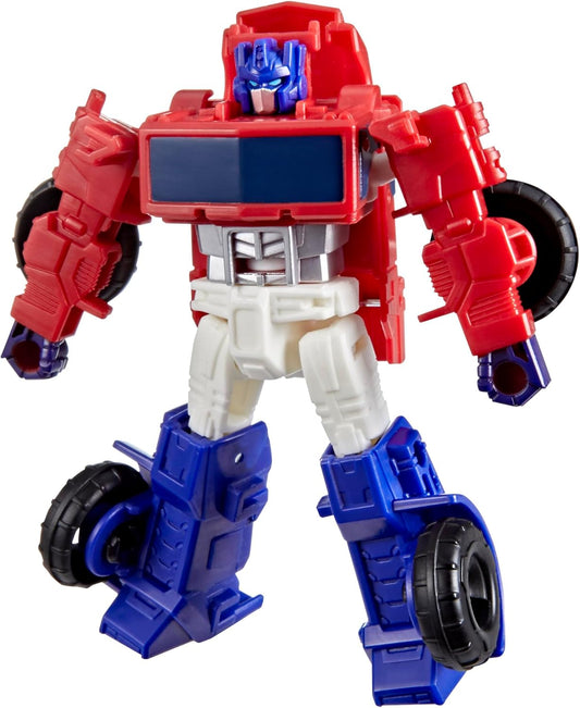 Transformers CYBERWORLD Optimus Prime Cyber Changers 4-Inch Action Figure -  BigGreenBear.com Action Figure 13.99 USD Big Green Bear