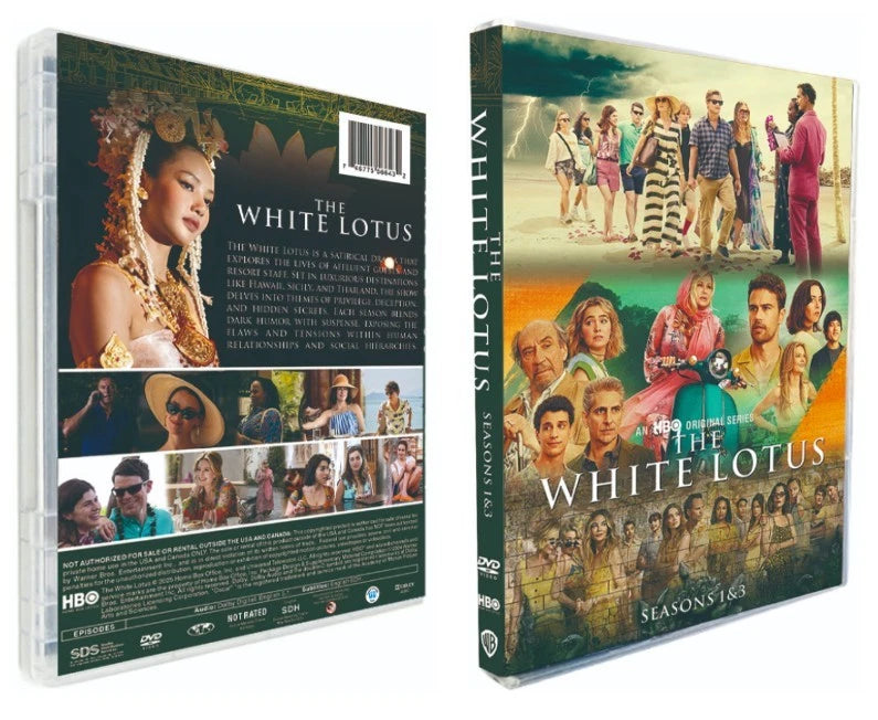 The White Lotus : the Complete Series Seasons 1-3 (DVD, 6-Disc) Biggreenbear.com Big Green Bear