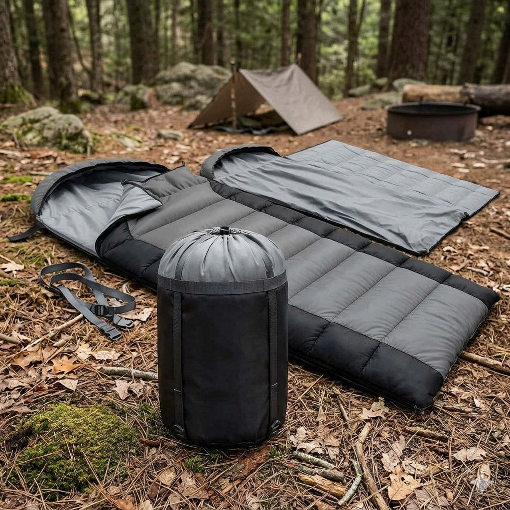 Sleeping Bag Big Green Bear