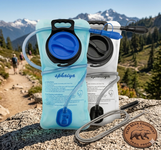 2-Pack 2L & 3L Hydration Bladder with Cleaning Brush Kit