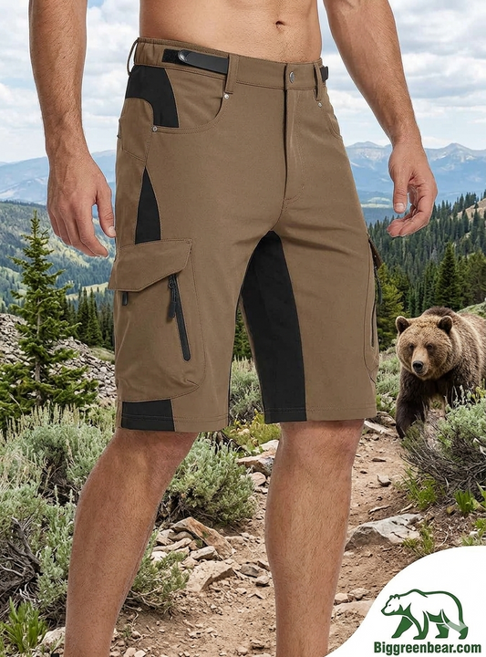 Men's Outdoor Quick Dry Hiking Shorts - 6 Pockets