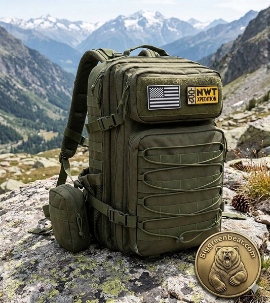 Military Tactical Backpack: Sturdy Molle Work Rucksack