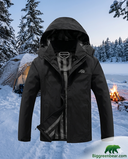 Men's Waterproof Rain Jacket | Lightweight Hiking Shell