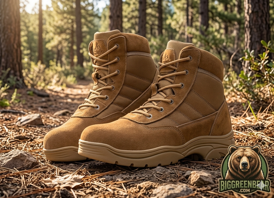 Coyote 6" Waterproof Tactical Work Boots