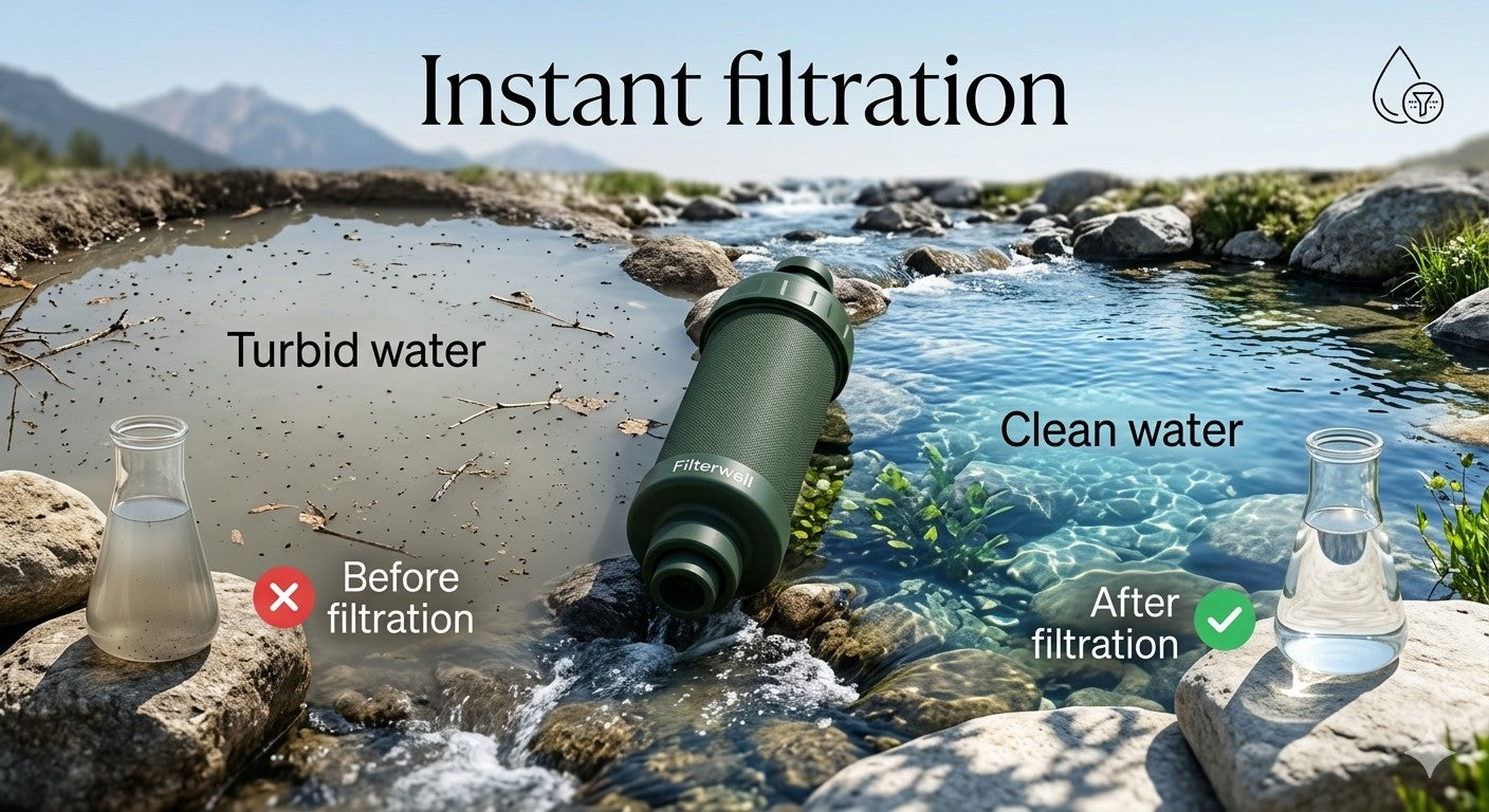 Instant Filtration Water Big Green Bear