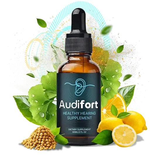 Audifort Drops Daily Hearing Support All Natural Biggreenbear.com Big Green Bear