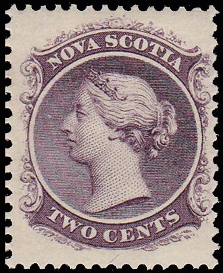 Nova Scotia #9 Victoria - 1860 Unused Issue Biggreenbear.com Big Green Bear