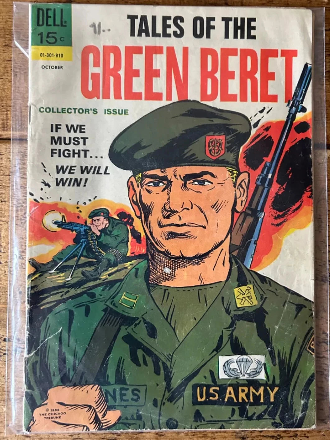 Tales of Green Beret, Dell comic book