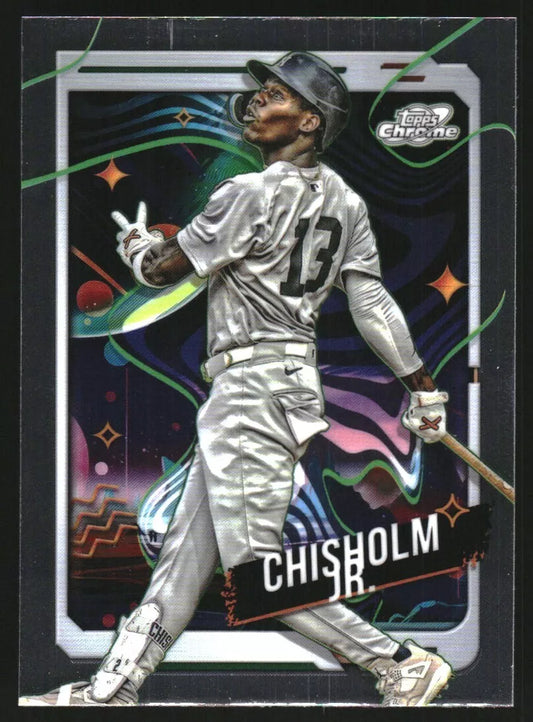 2024 Topps Cosmic Chrome #183 Jazz Chisholm Jr.