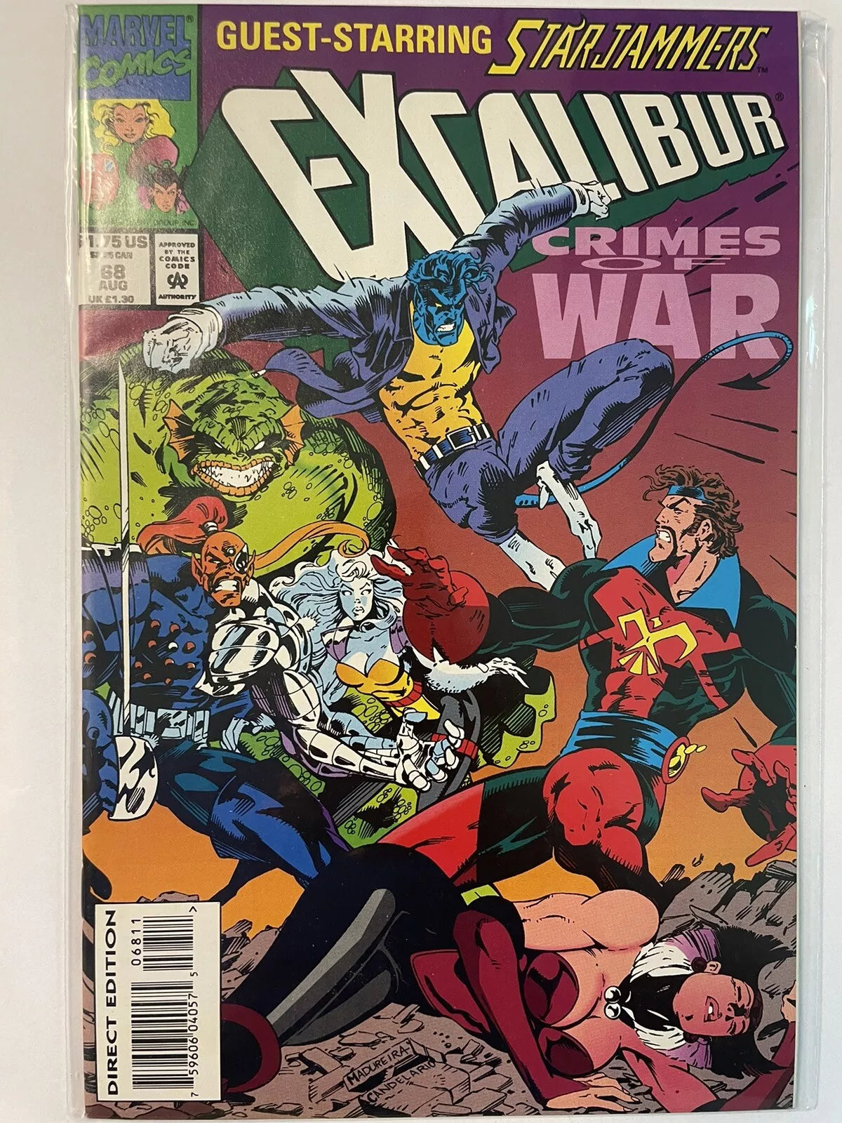 1993 Excalibur Marvel #68 | Marvel Comics