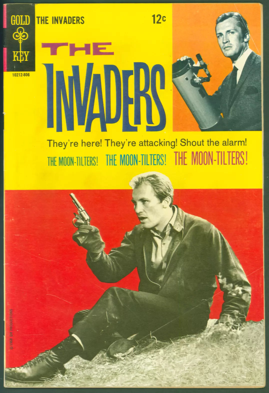 The Invaders #3 1968 Gold Key Silver Age