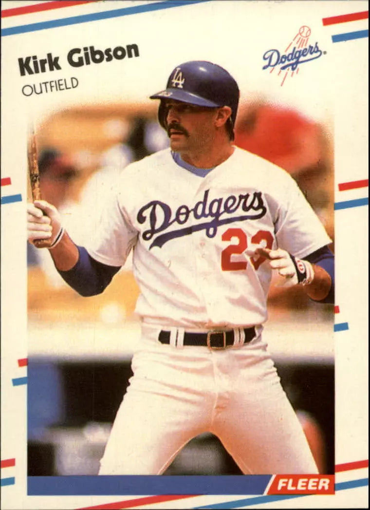 1988 Fleer Update Glossy Los Angeles Dodgers Baseball Card #93