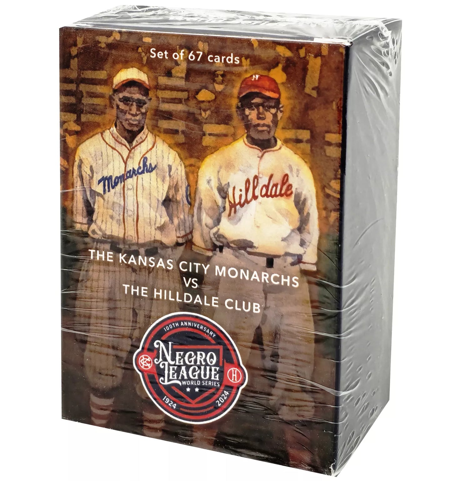 1924 NEGRO LEAGUES WORLD SERIES BASEBALL 67 CARD BOXED SET 100TH ANNIVERSARY