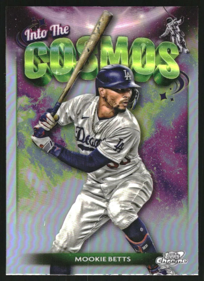 2024 Topps Cosmic Chrome Into the Cosmos #ITC6 Mookie Betts