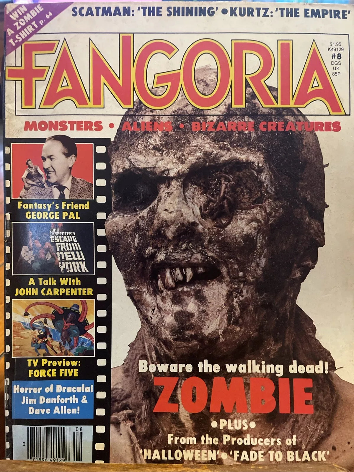 Fangoria Horror Magazine #8 1980