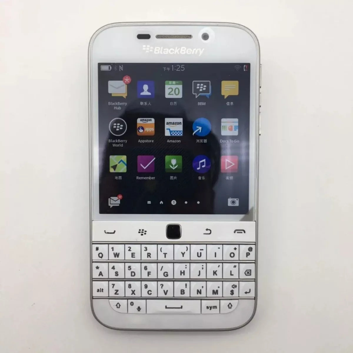 Original BlackBerry Q20 Classic (-1,-2,-4) 4G LTE Mobile Cell Phone BlackBerryOS -  BigGreenBear.com cell phone 99.00