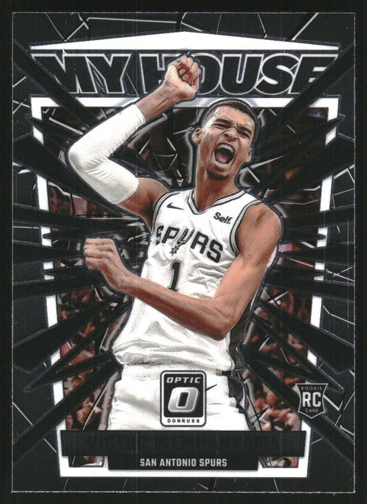 2023-24 Donruss Optic My House #6 Victor Wembanyama -  BigGreenBear.com Basketball cards 12.99 USD Big Green Bear