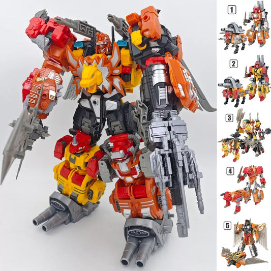 5 IN 1 Predacons Combiners Wars KO Transformers Predaking G1 30cm