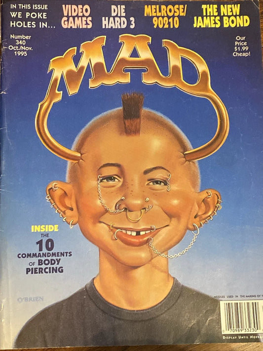 Mad Magazine October / November 1995 Number #340