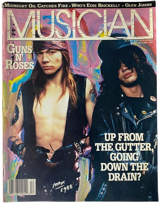 Musician Magazine December 1988 Guns N' Roses No Label -  BigGreenBear.com Magazine 34.50 USD Big Green Bear