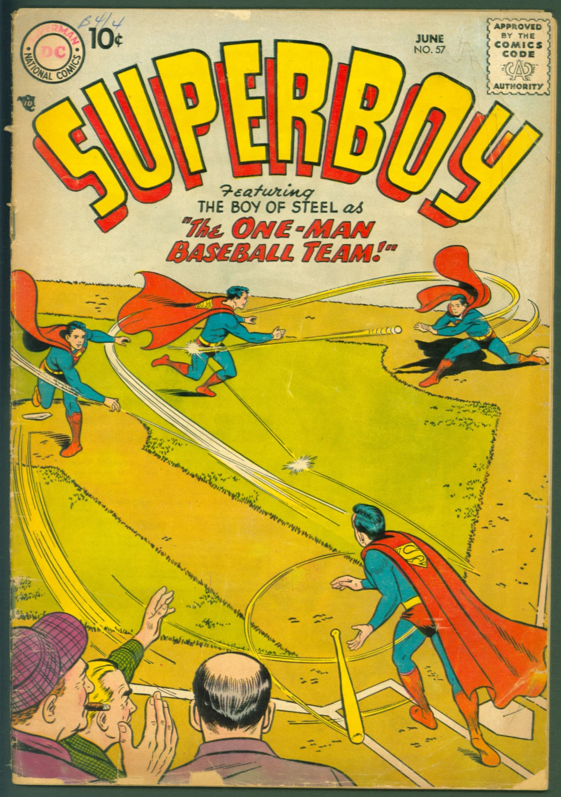 Superboy #57 GD Silver Age DC Comic Vintage 1957 -  BigGreenBear.com Comic 49.88 USD Big Green Bear