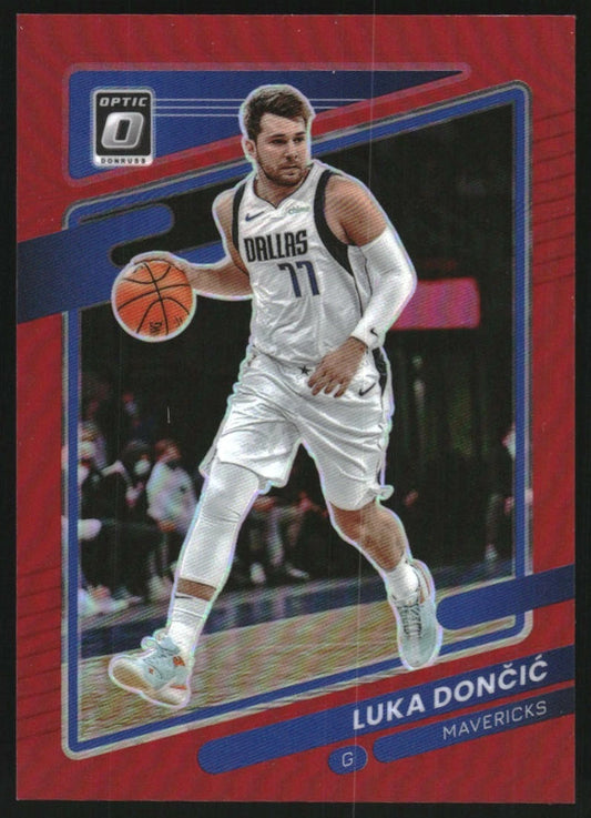 2021-22 Donruss Optic Red #101 Luka Doncic /99 -  BigGreenBear.com Basketball cards 34.55 USD Big Green Bear