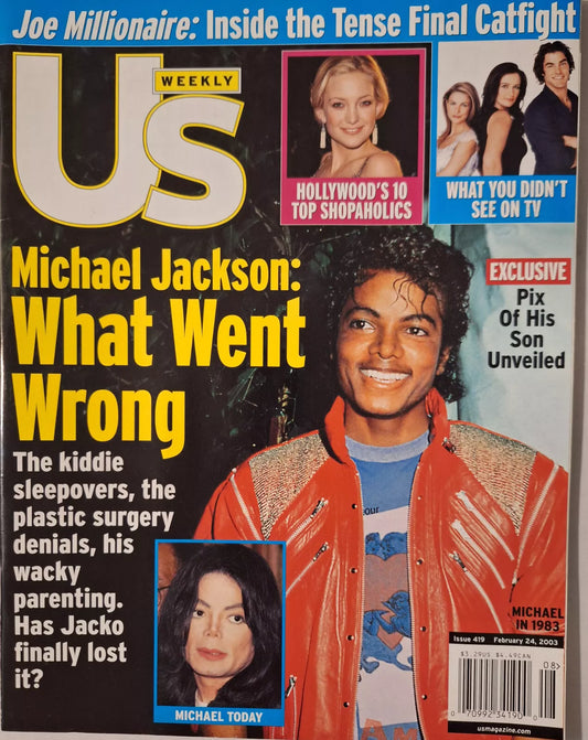 US Weekly Magazine (Feb 24 2003) Michael Jackson