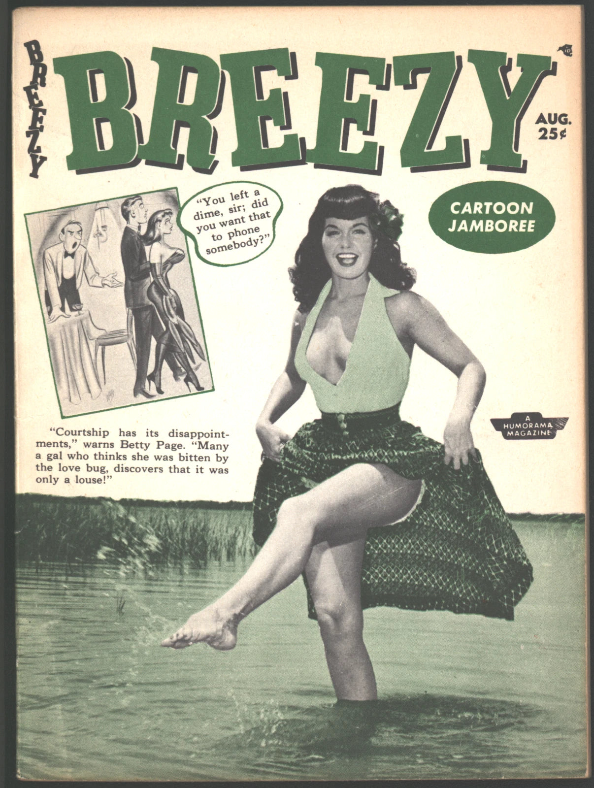 Breezy Cartoon Jamboree Magazine 1955