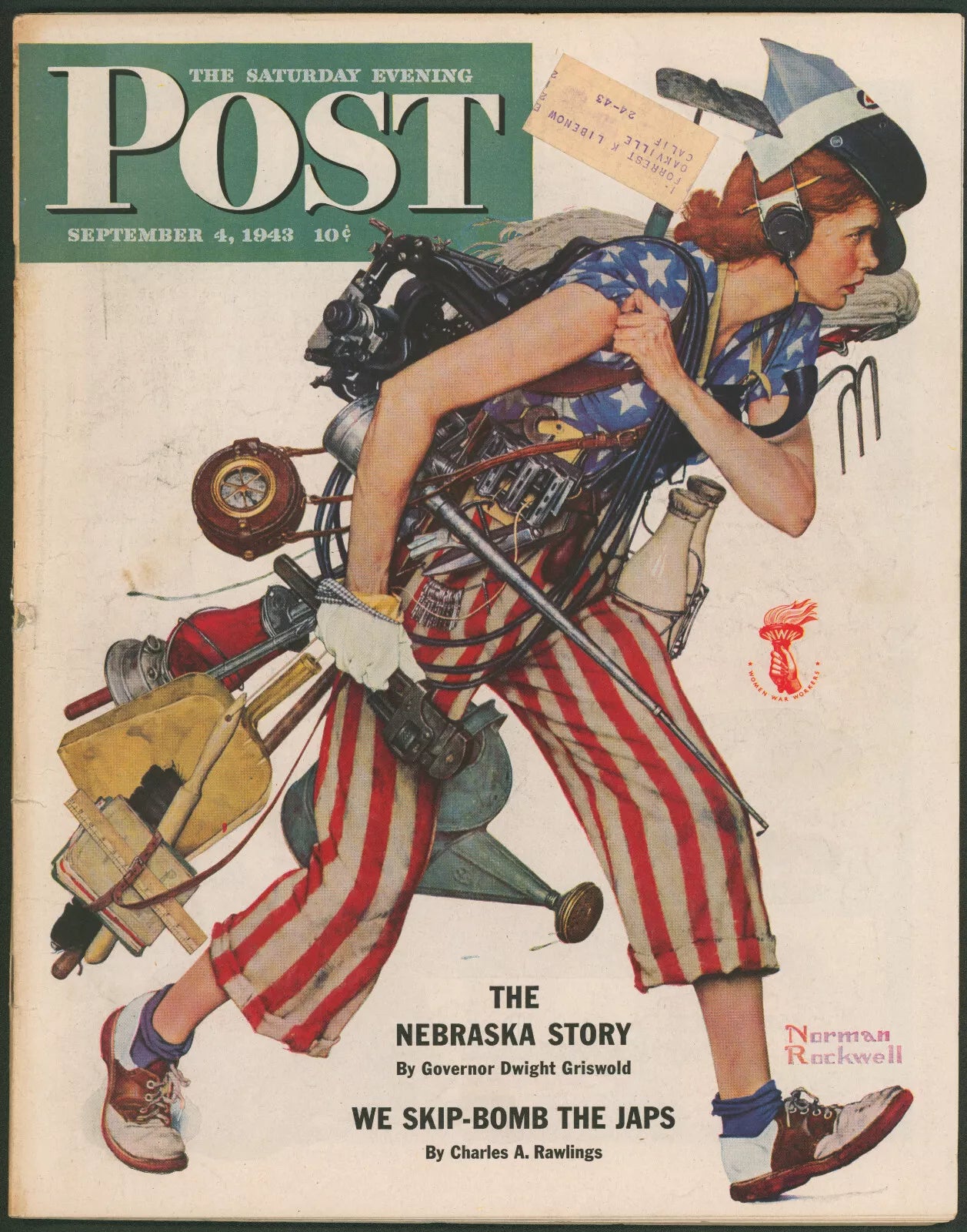 Saturday Evening Post September 4 1943 WWII