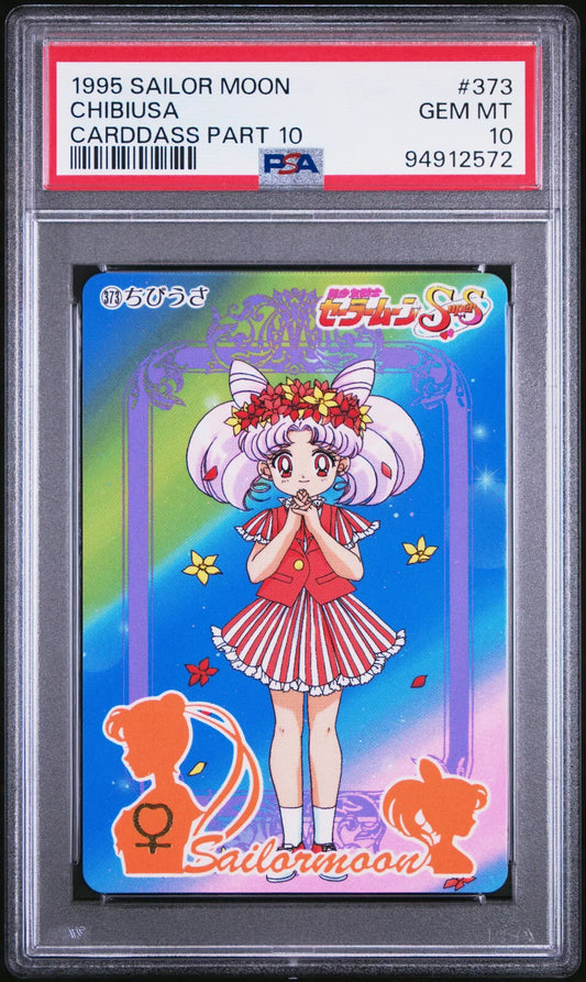 PSA 10 Chibiusa 373 Sailor Moon Part 10 Carddass Japanese Vintage Graded