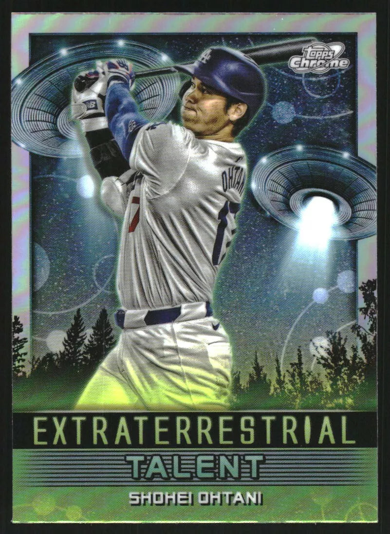 2024 Topps Cosmic Chrome Extraterrestrial Talent #ET17 Shohei Ohtani