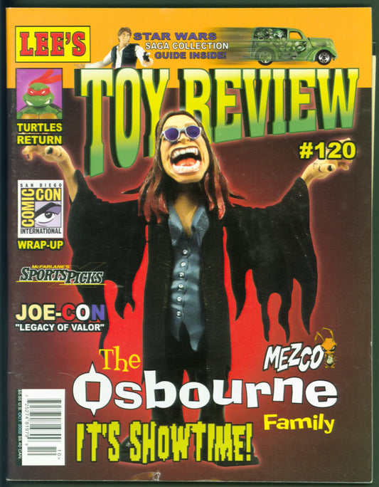Lee's Toy Review Magazine #120 VTG 2002 -  BigGreenBear.com Magazine 35.00 USD Big Green Bear