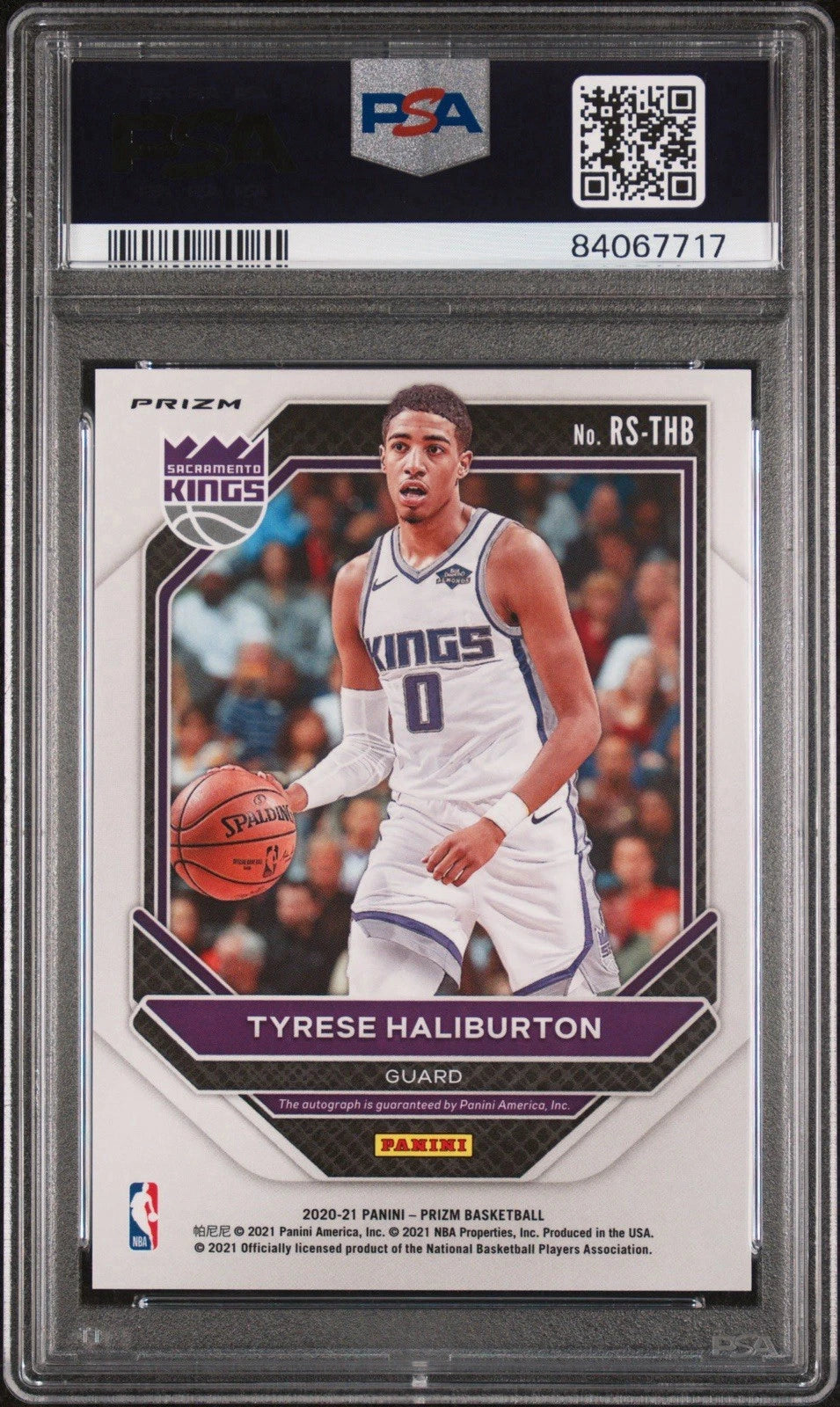 2020-21 Panini Chronicles Phoenix #576 Tyrese Haliburton - Rookie RC - PSA 10 -  BigGreenBear.com Basketball cards 39.99
