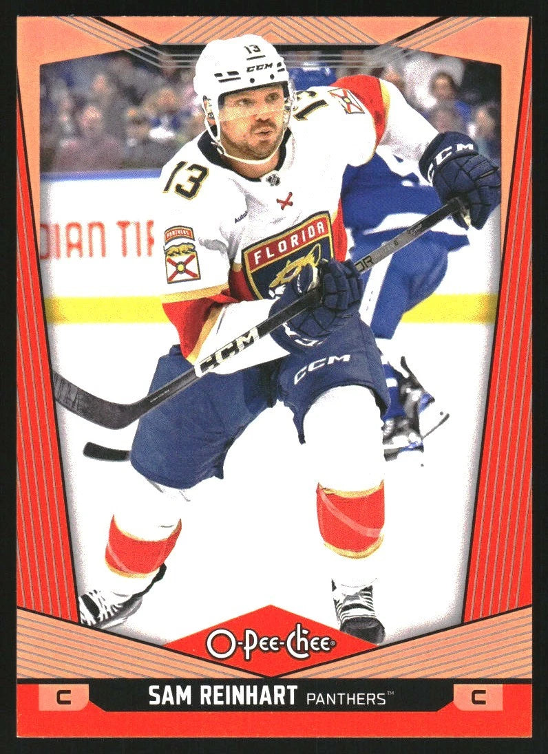 2024-25 O-Pee-Chee Orange #339 Sam Reinhart /25 -  BigGreenBear.com hockey card 12.99 USD Big Green Bear