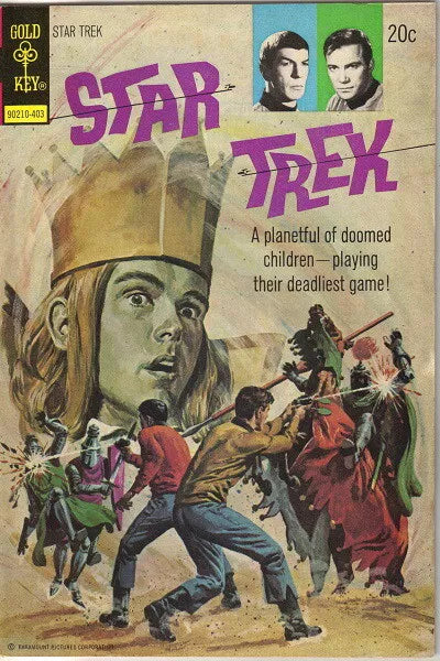 Star Trek Classic TV Series Comic Book #23 Gold Key Comics 1974