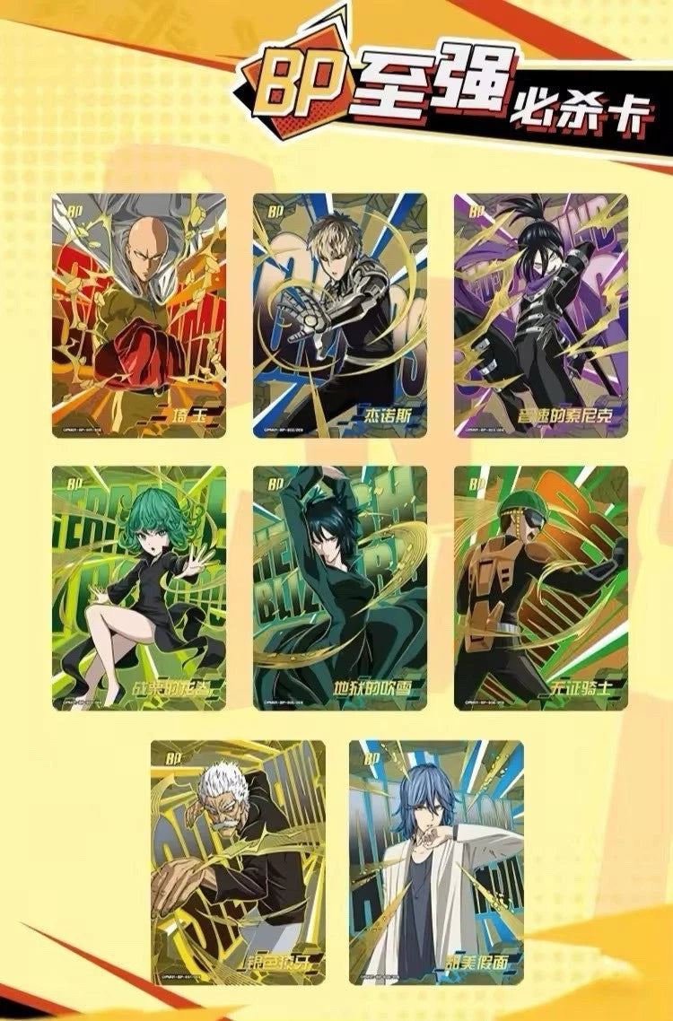 One Punch Man Anime Trading Cards Premium 18 Pack Booster Box Kayou