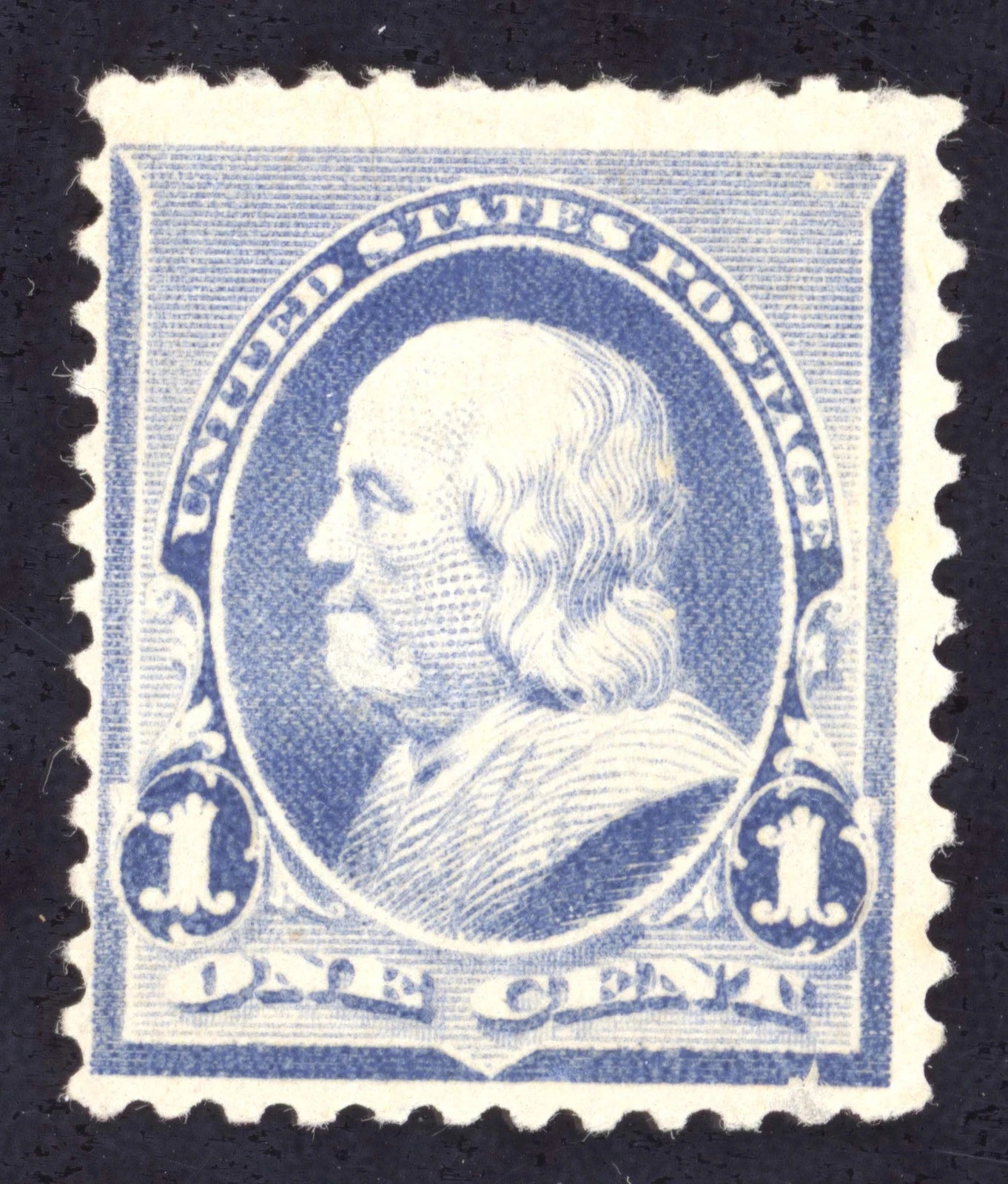 # 219 - 1¢ Franklin - dull blue (1890) -  BigGreenBear.com collectibles 4.49 USD Big Green Bear