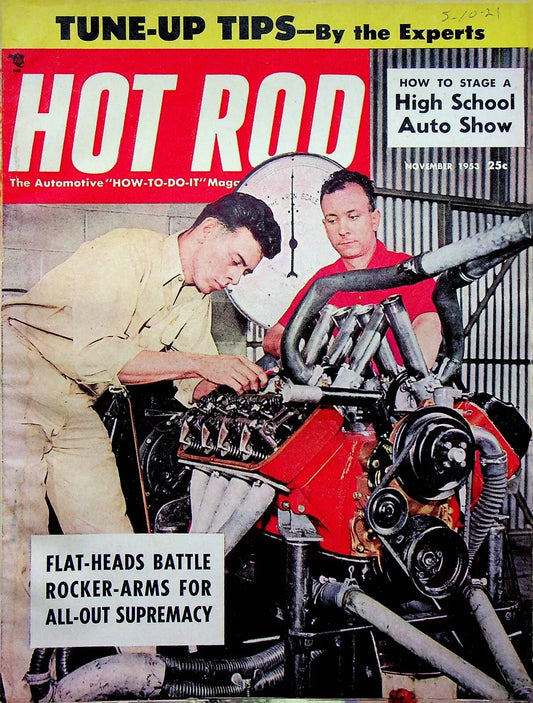 Vintage Hot Rod Magazine November 1953 Tune Up Tips