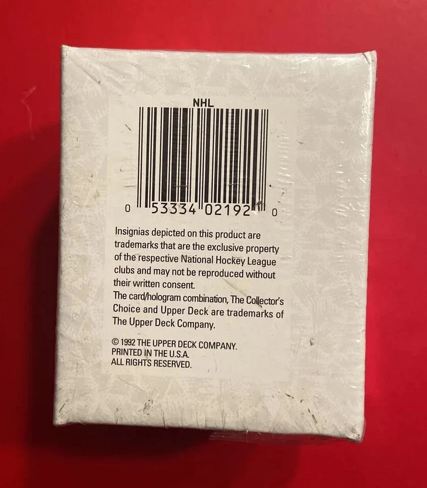 NEW Upper Deck Hockey 1991-1992 NHL LNH High Number Series Sealed Box 200 Cards -  BigGreenBear.com hockey card 24.50 USD Big Green Bear