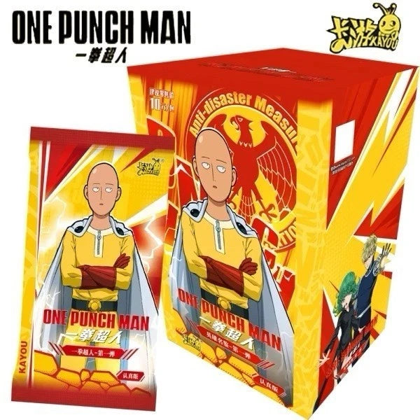 One Punch Man Anime Trading Cards Premium 18 Pack Booster Box Kayou