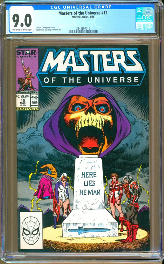 Masters of the Universe #12 (1988) CGC 9.0