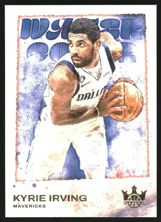 2023-24 Court Kings Water Color #25 Kyrie Irving