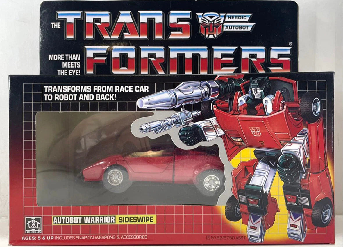 Transformers G1 Sideswipe Autobot Warrior Action Figure Transforming Toy