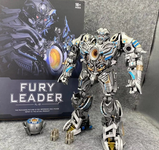 FL-01 Fury Leader Oversized UT R04 Nero Galvatron 30 cm in