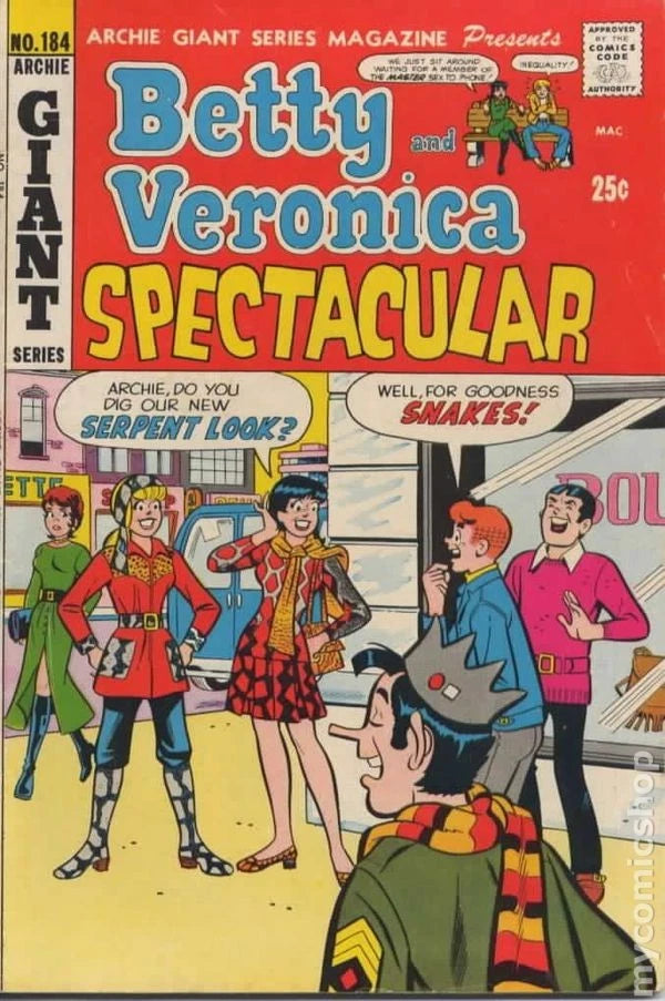 Betty and Veronica Facsimile Edition #320 -  BigGreenBear.com Comic 13.99 USD Big Green Bear